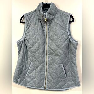 Large Old Navy quilted gray vest